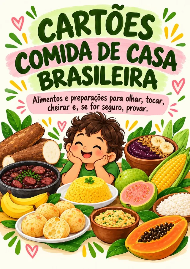 Capa do bônus Cartões Comida de Casa Brasileira