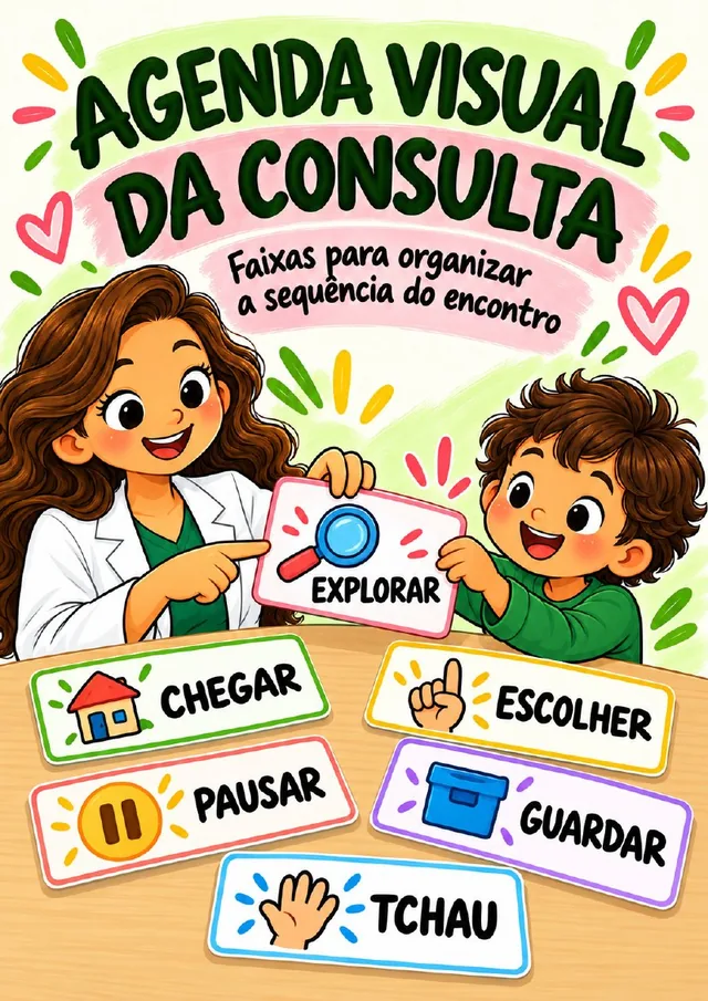 Capa do bônus Agenda Visual da Consulta